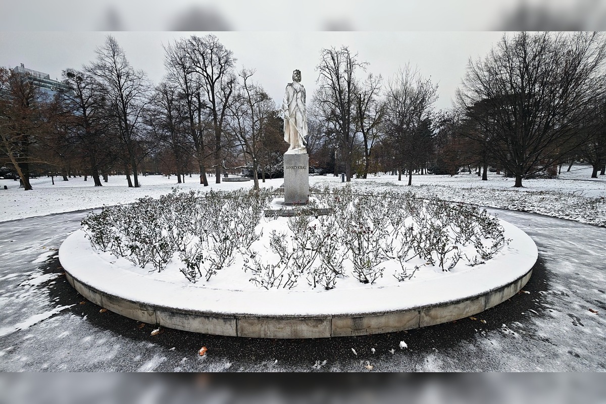 FOTO: Na Bratislavu spadol tohtoročný prvý sneh, foto 13