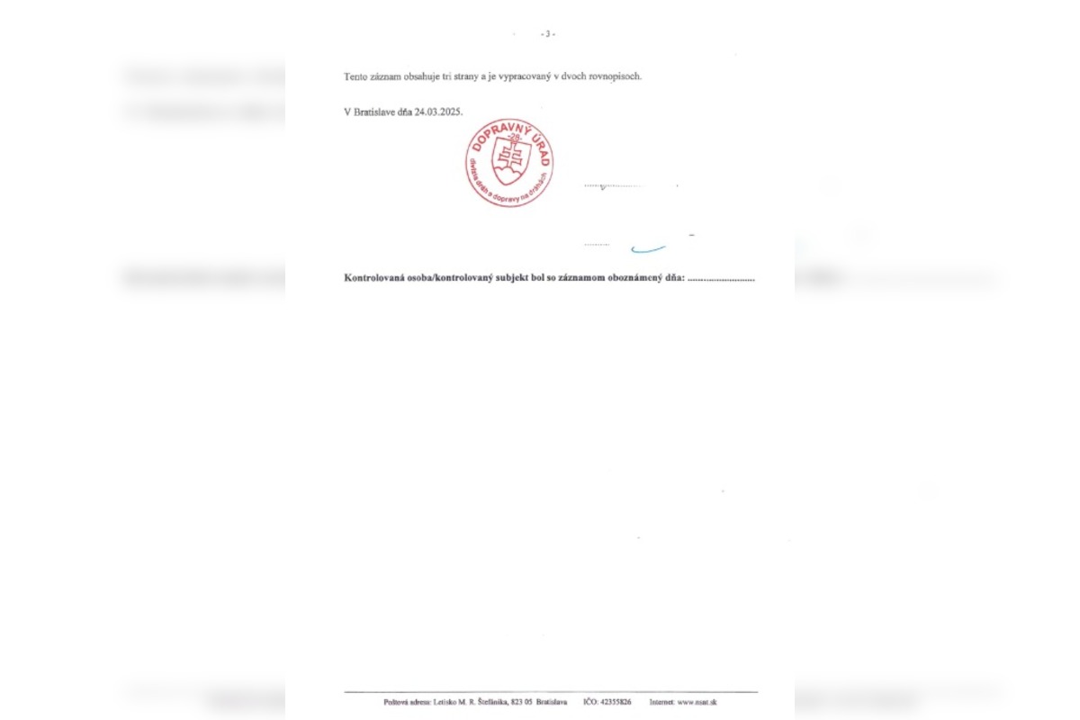 FOTO: Dokument o kontrole trate pri Pezinku, mohol Ráž nehode vlakov zabrániť?, foto 3