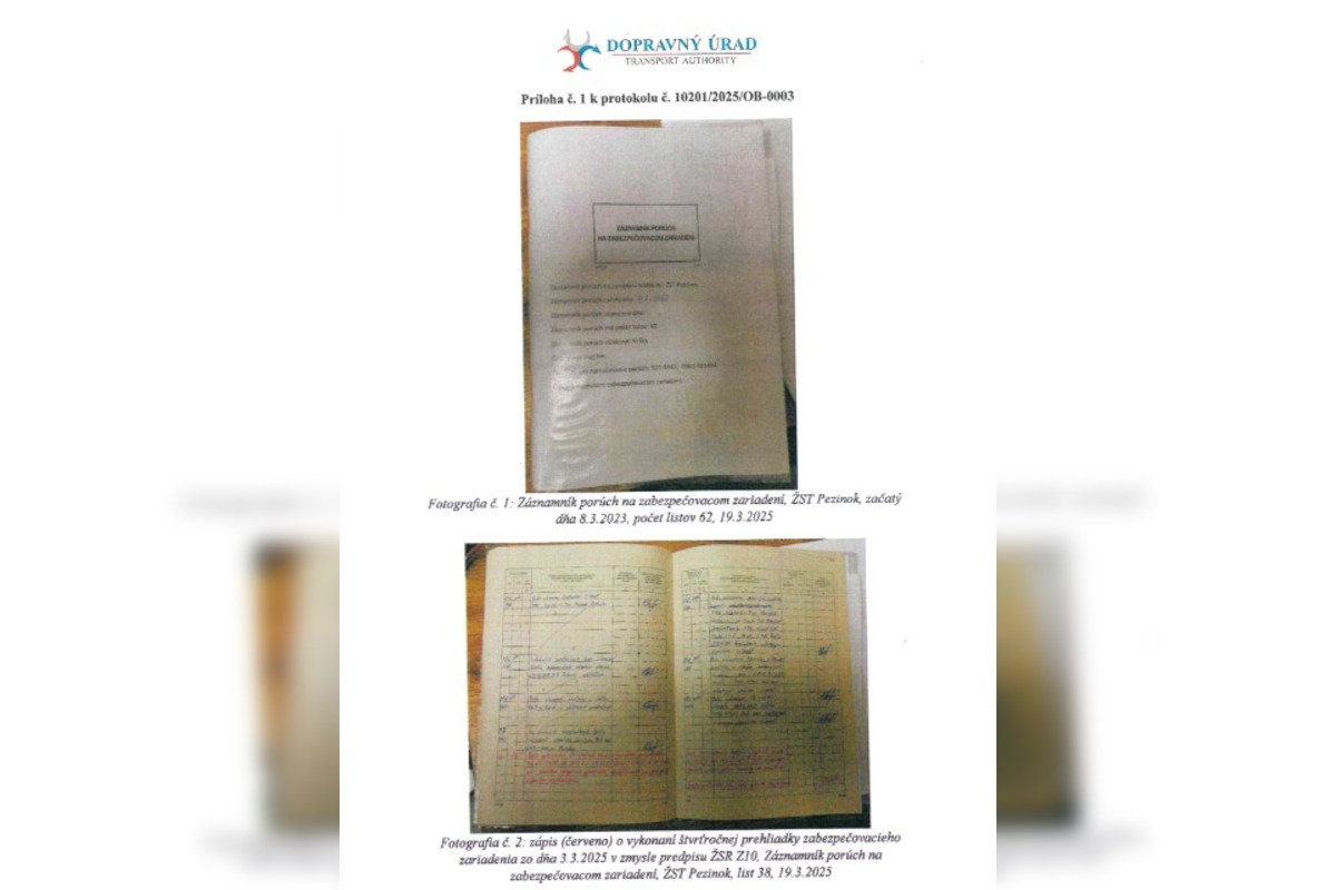 FOTO: Dokument o kontrole trate pri Pezinku, mohol Ráž nehode vlakov zabrániť?, foto 4