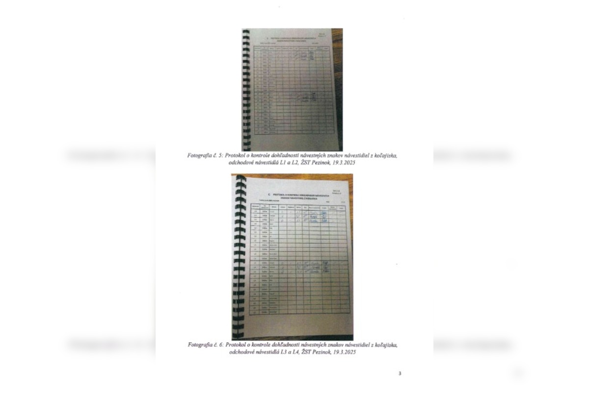 FOTO: Dokument o kontrole trate pri Pezinku, mohol Ráž nehode vlakov zabrániť?, foto 6