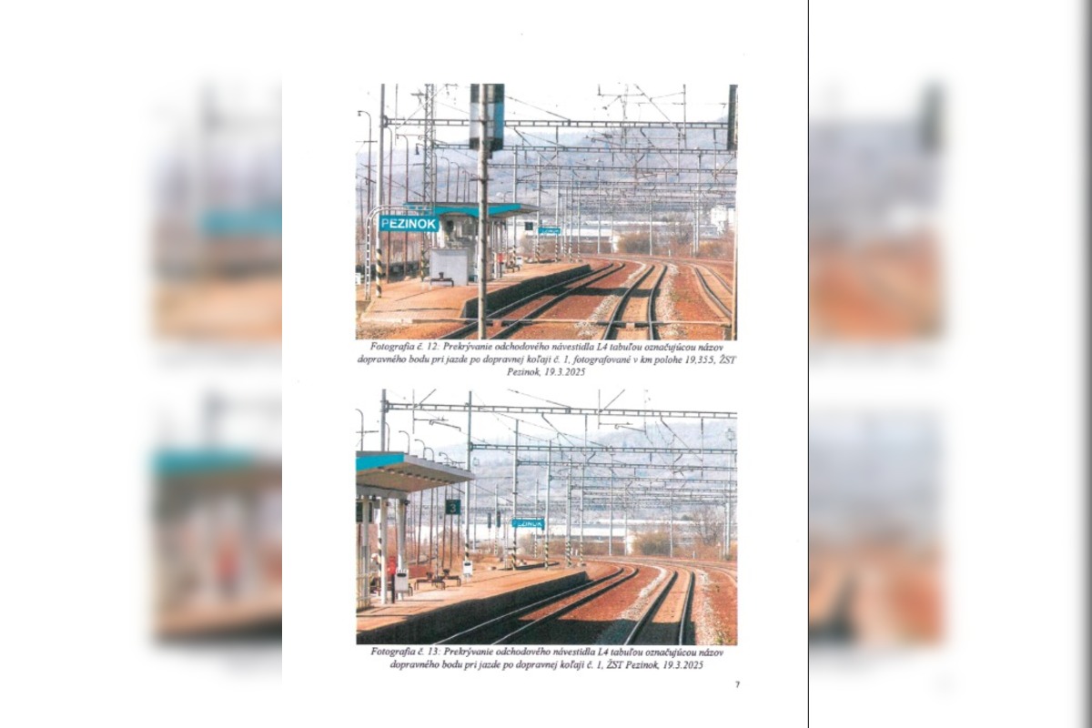 FOTO: Dokument o kontrole trate pri Pezinku, mohol Ráž nehode vlakov zabrániť?, foto 10