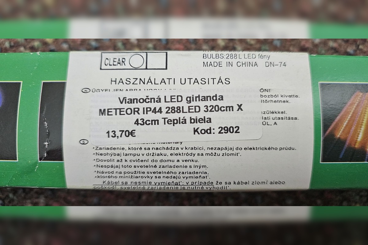 FOTO: Nebezpečné svetielka na trhu. SOI varuje: prestaňte ich používať, foto 20