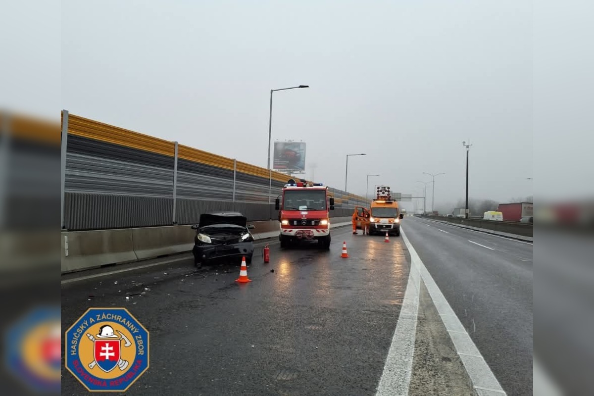 FOTO: Havária na D2, foto 2