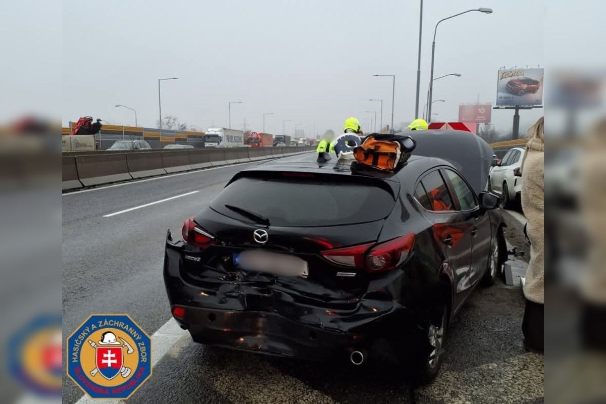 FOTO: Havária na D2, foto 3