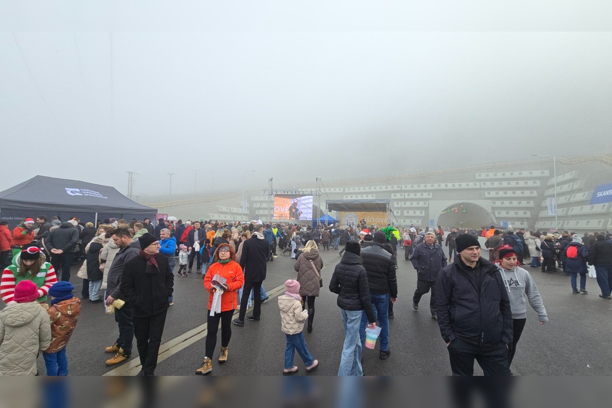 FOTO: DOD v tuneli Višňové, foto 3