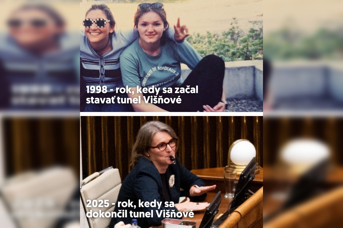 FOTO: Jedna generácia, jeden tunel. Progresívne Slovensko spája archívne zábery s výstavbou tunela Višňové, foto 1