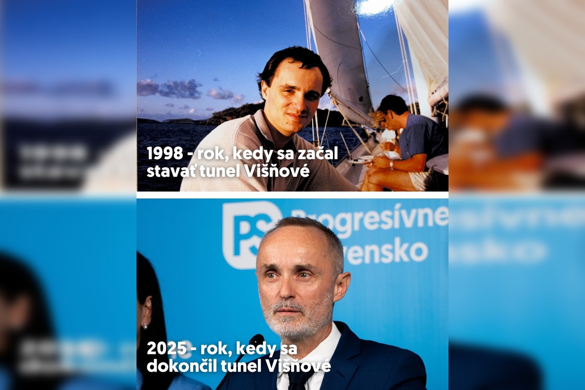 FOTO: Jedna generácia, jeden tunel. Progresívne Slovensko spája archívne zábery s výstavbou tunela Višňové, foto 4