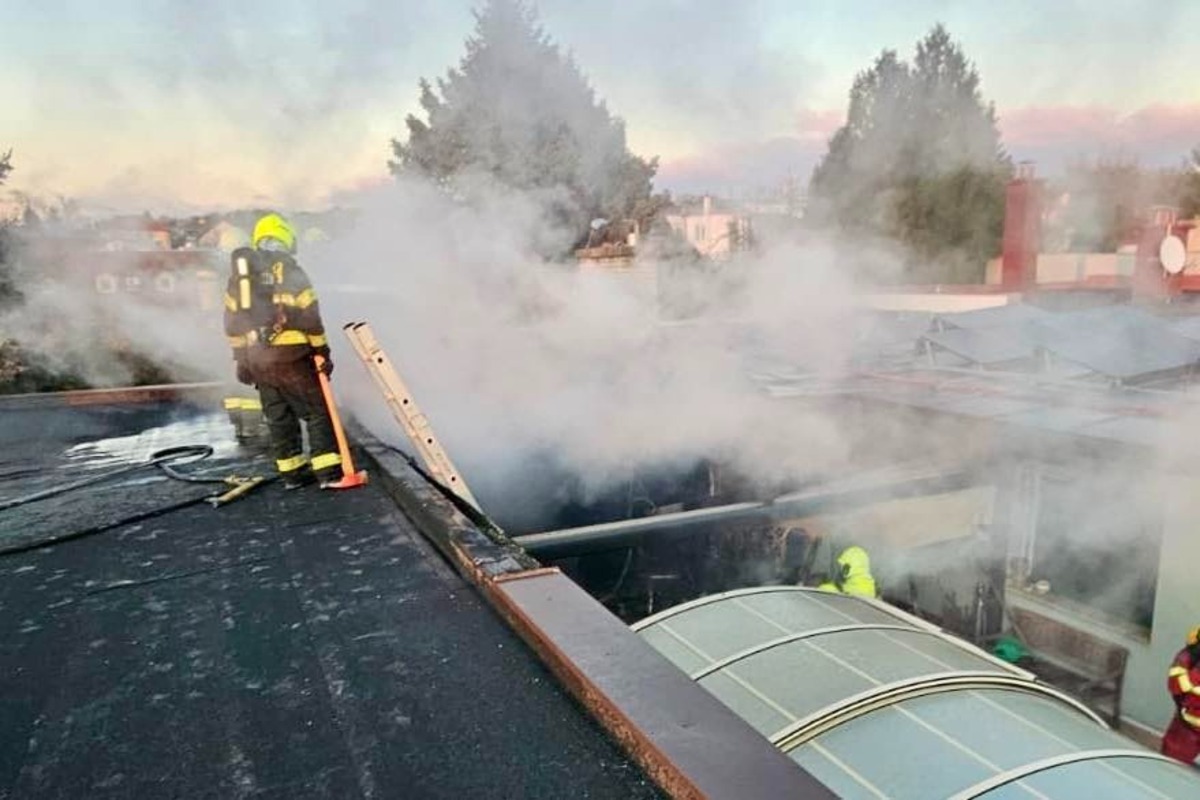 FOTO: Požiar domu v Stupave, foto 2