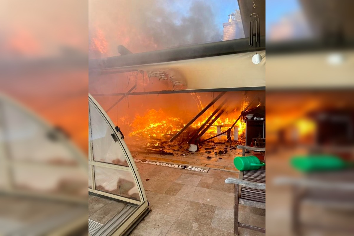 FOTO: Požiar domu v Stupave, foto 3