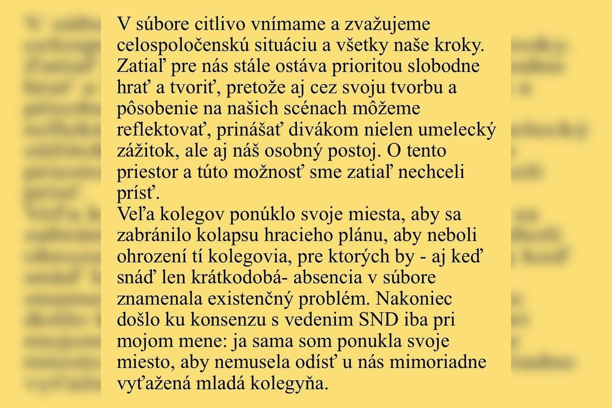 FOTO: Vyjadrenie Táni Pauhofovej, foto 2