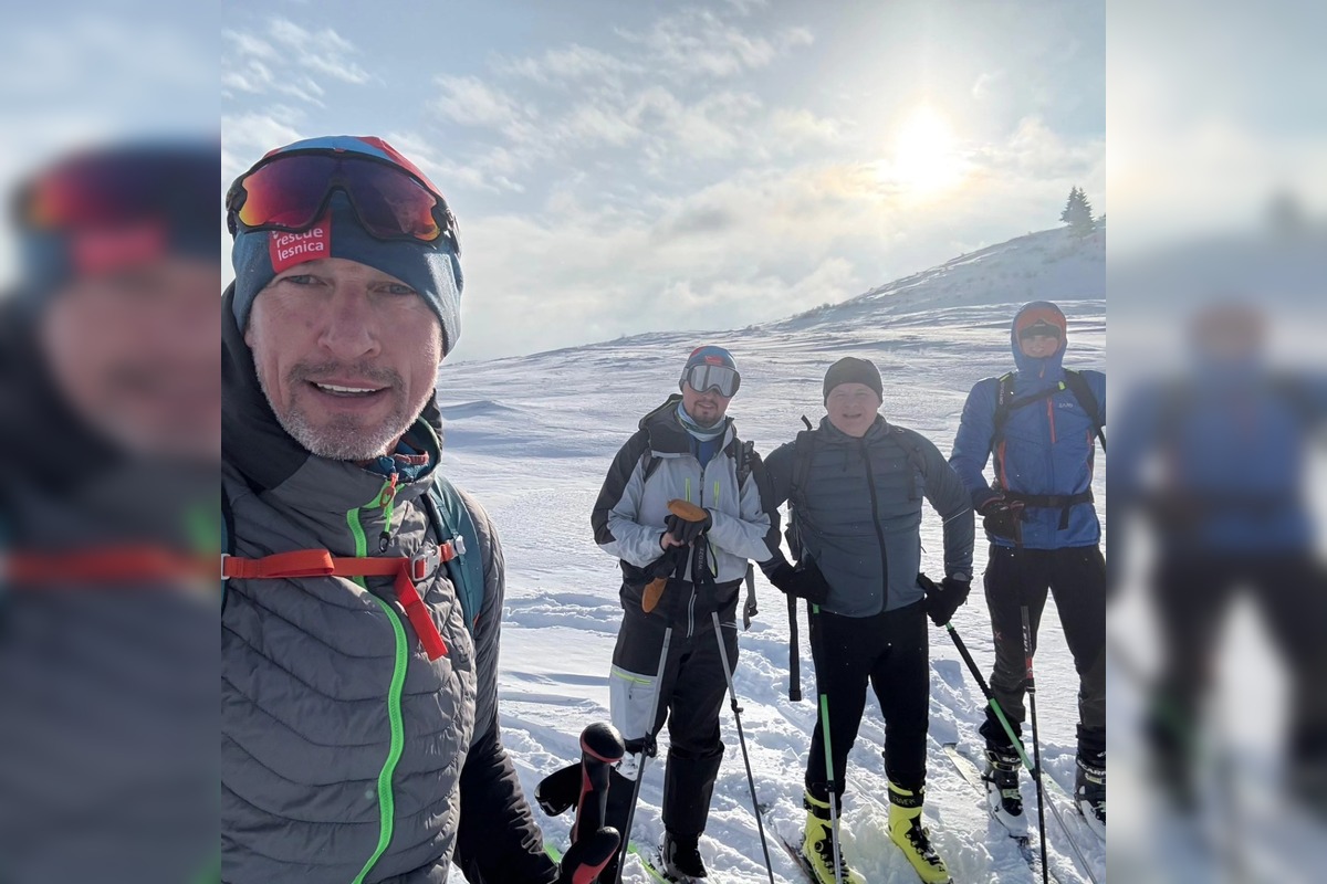 FOTO: Poslanci František Majerský a Milan Majerský na svahu, foto 1