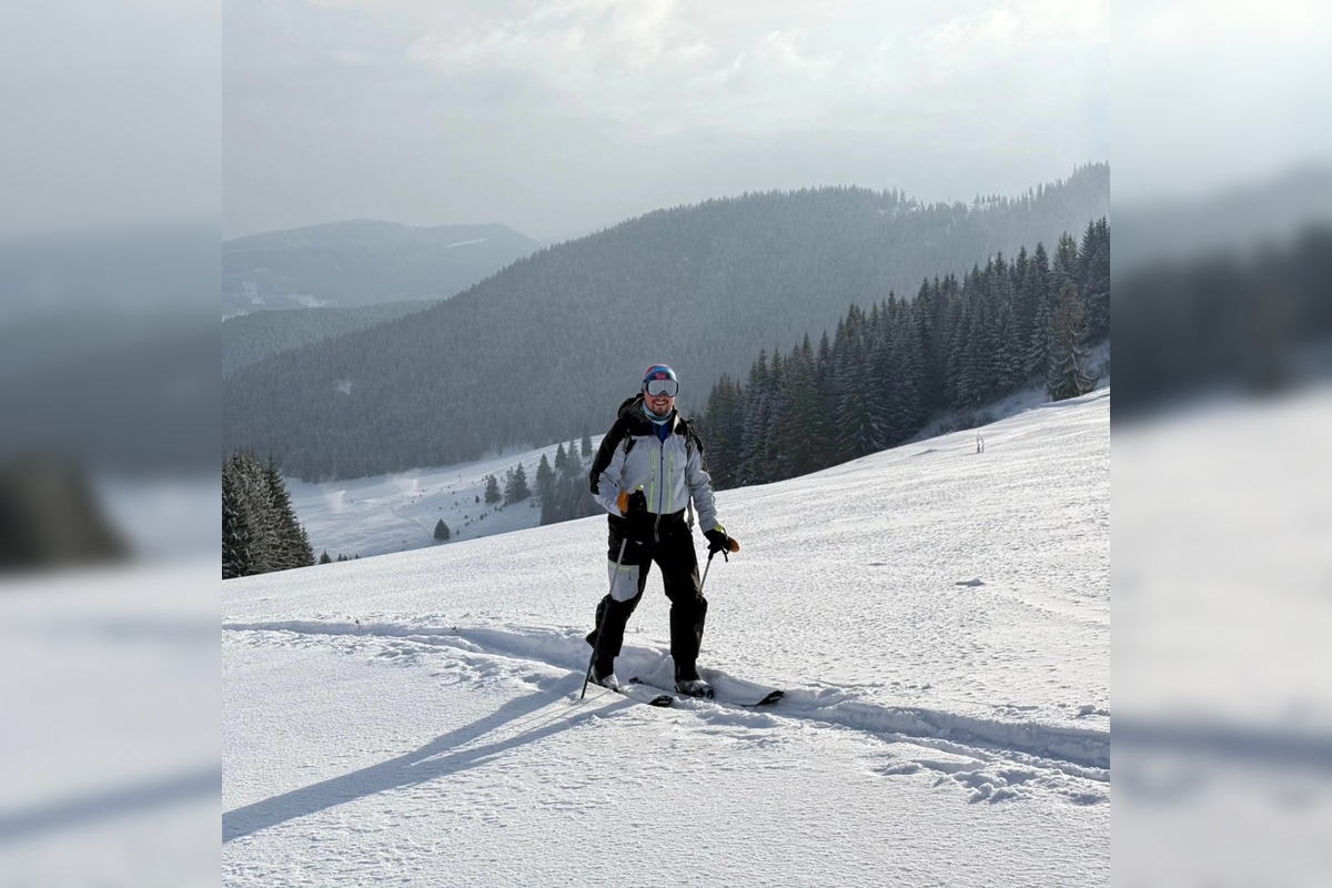 FOTO: Poslanci František Majerský a Milan Majerský na svahu, foto 2