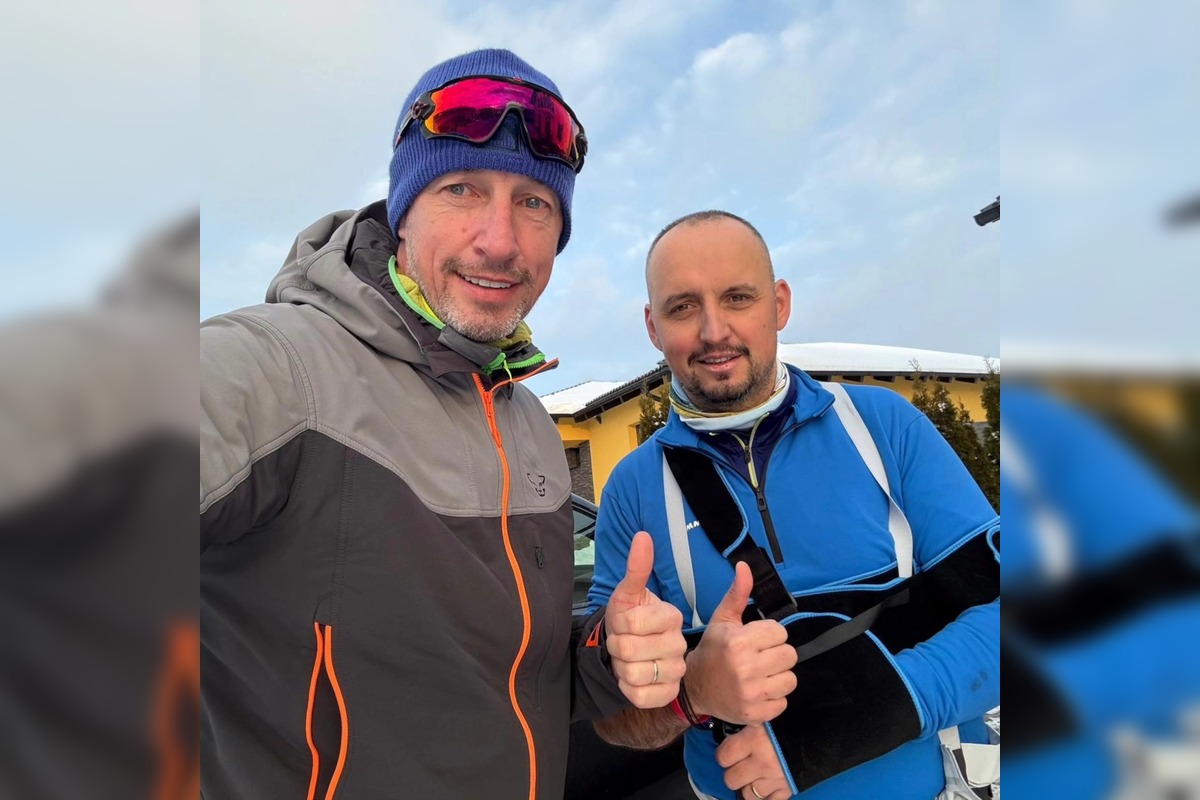 FOTO: Poslanci František Majerský a Milan Majerský na svahu, foto 7