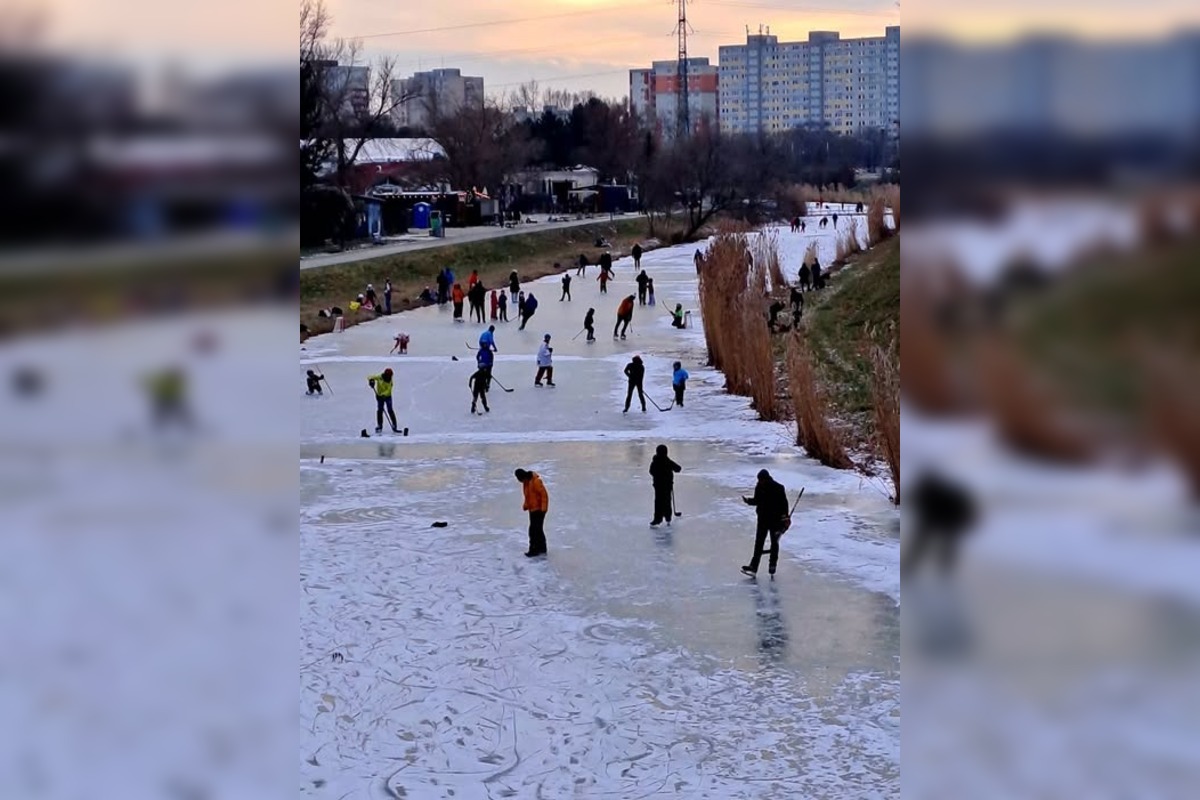 FOTO: Rybníky a vodné plochy v Bratislave zamrzli, foto 7