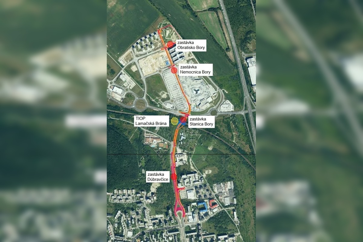 FOTO: Električka z Dúbravky do Borov, foto 1