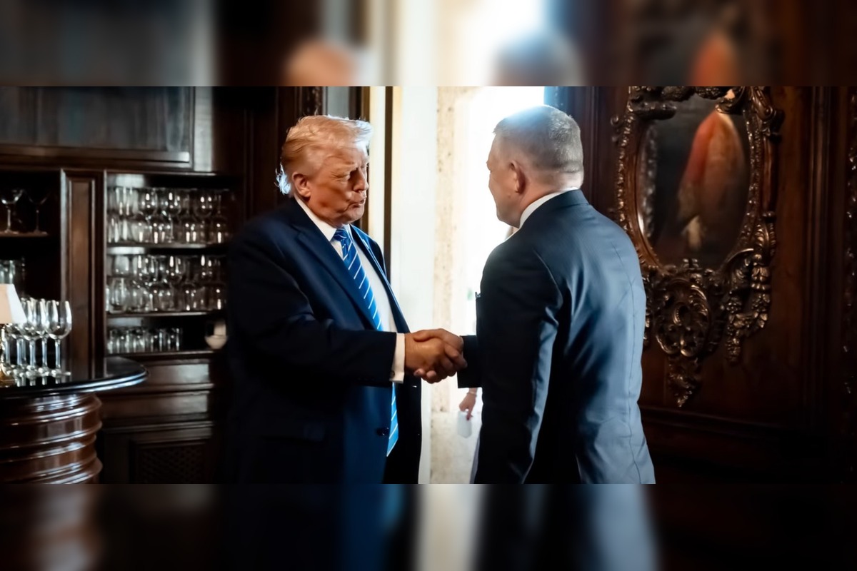 FOTO: Robert Fico s Donaldom Trumpom, foto 6