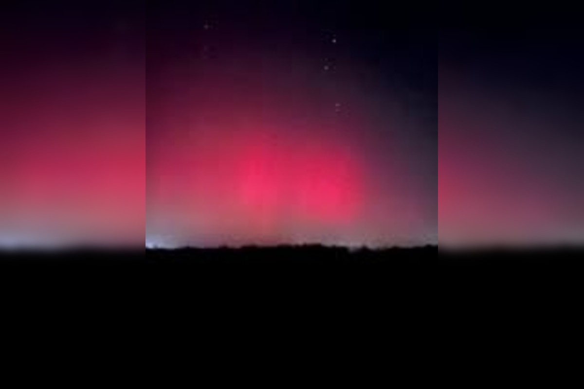 FOTO: Polárna žiara nad Bratislavou, foto 10