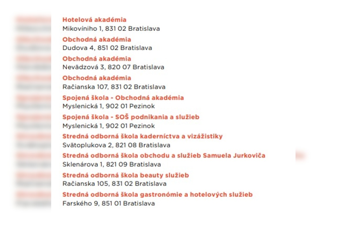 FOTO: Stredné školy v Bratislavskom kraji, foto 4