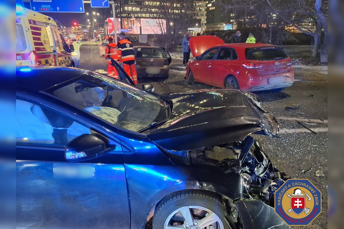 FOTO: Nehoda na Košickej, foto 1