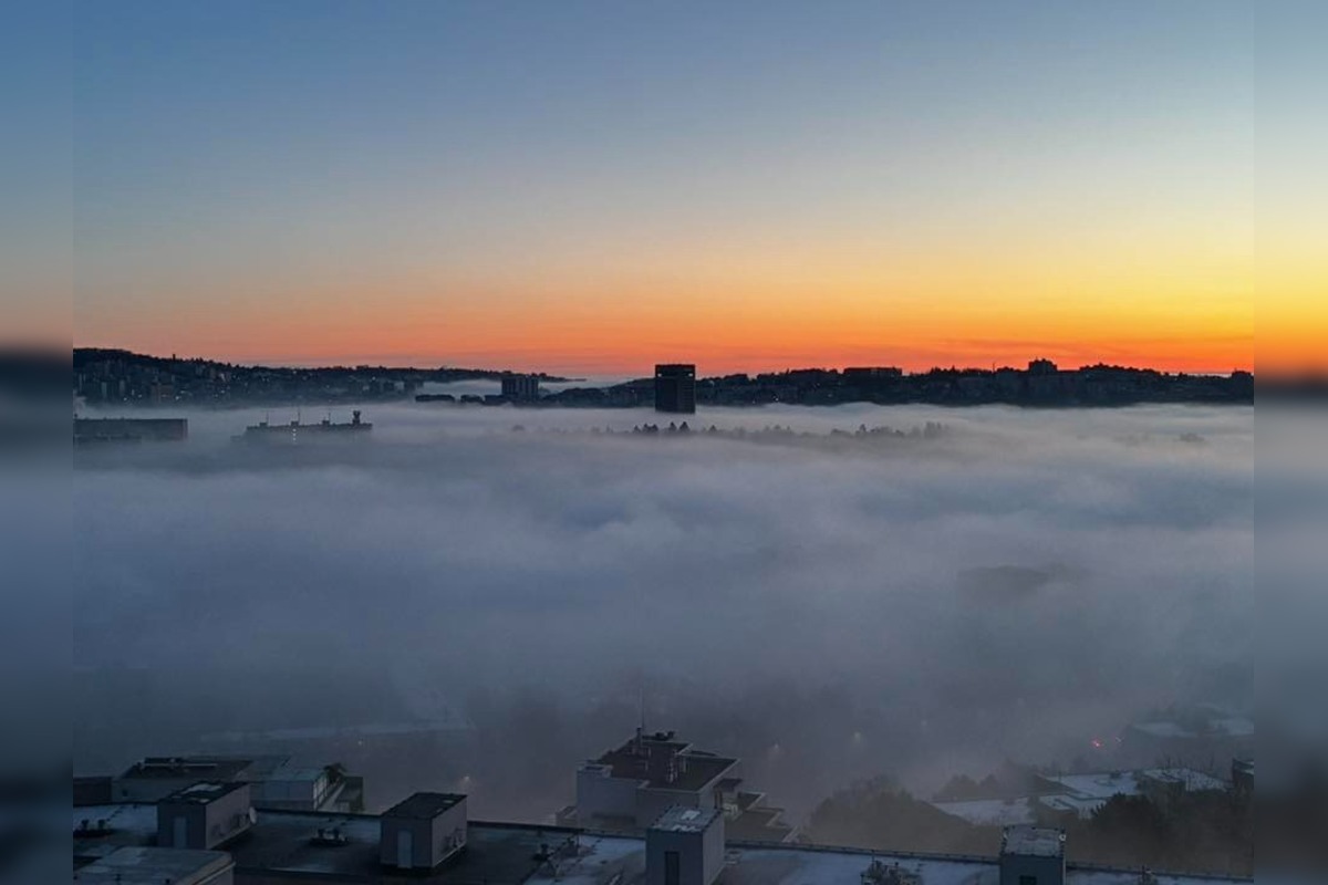 FOTO: Bratislava zahalená hmlou, foto 6