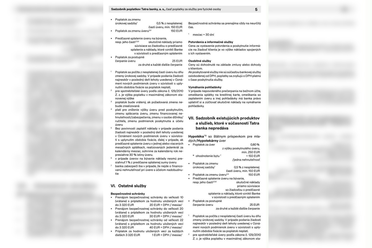 FOTO: Poplatky za služby pre fyzické osoby, foto 5