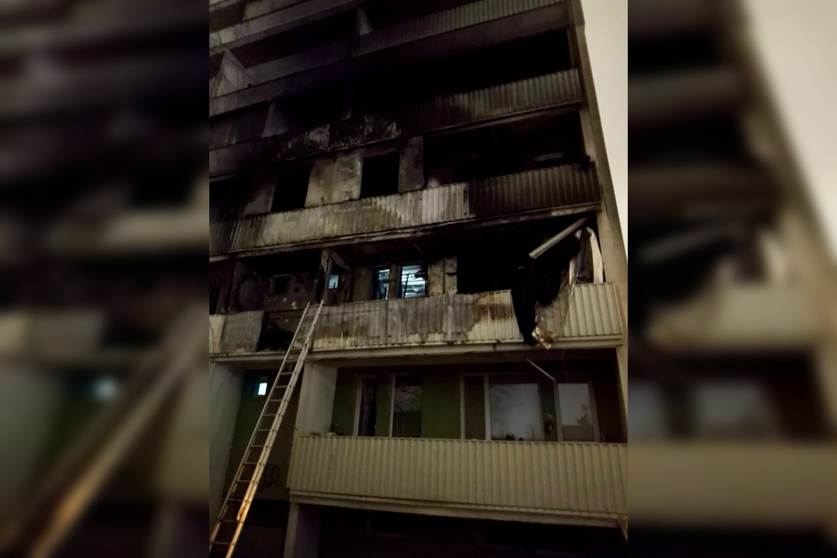 FOTO: Nočný požiar v Trnávke, foto 4