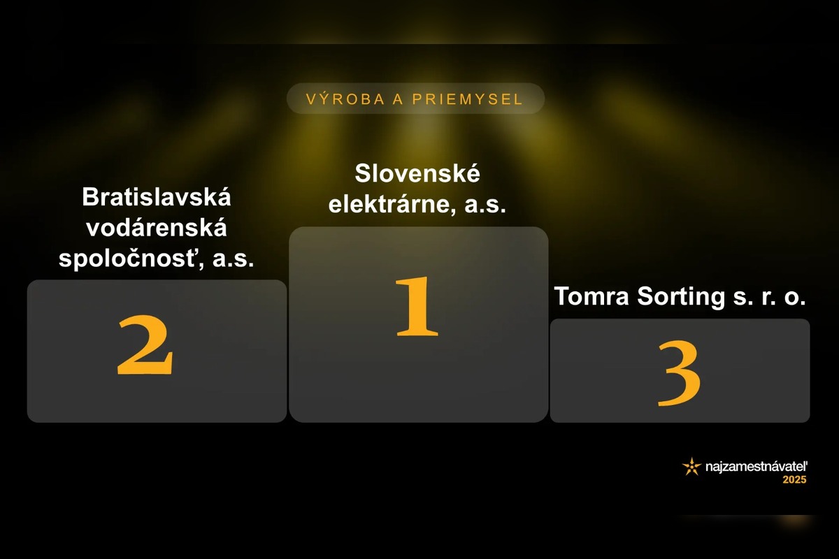 FOTO: Najlepší zamestnávatelia 2025, foto 1