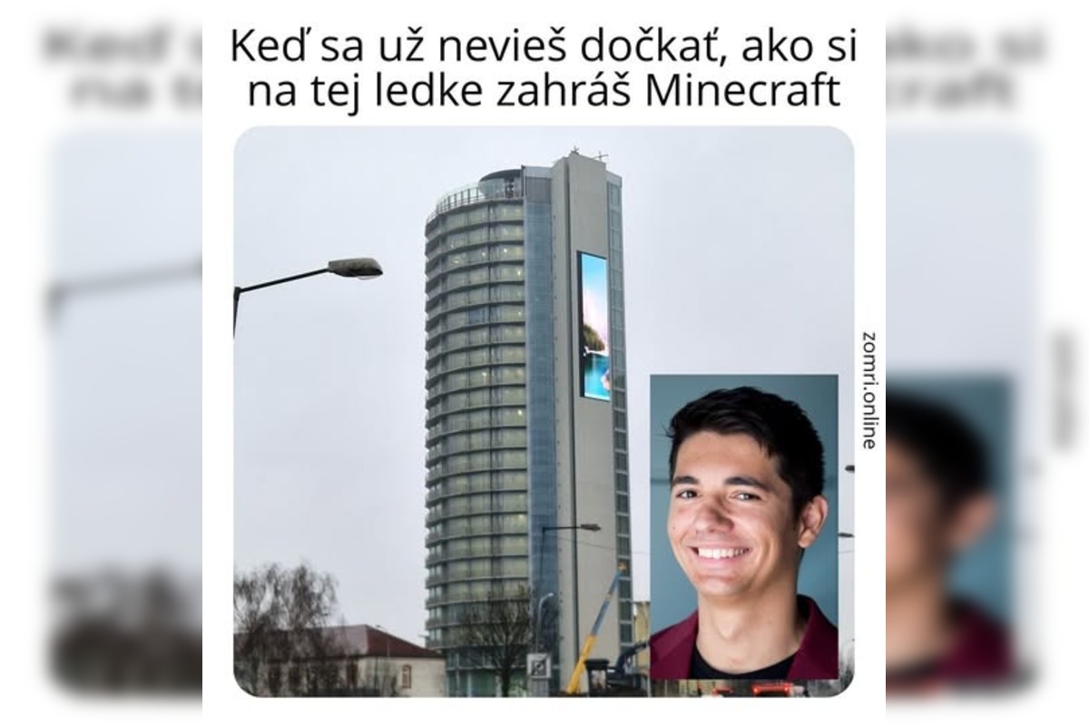 FOTO: Z novej LED obrazovky na Kukurici si robia žarty satirické stránky, foto 4