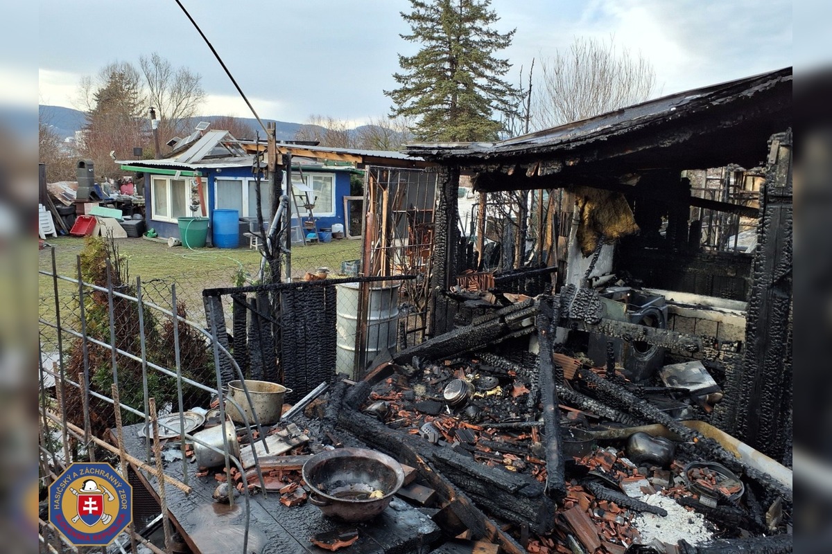 FOTO: Požiar v Rači, foto 1