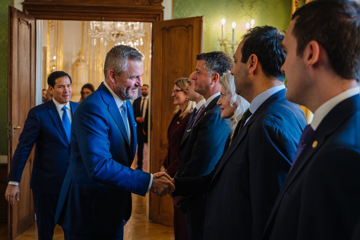 FOTO: Prezident Pellegrini pripravil amerického ministra zahraničných vecí Marca Rubia, foto 5