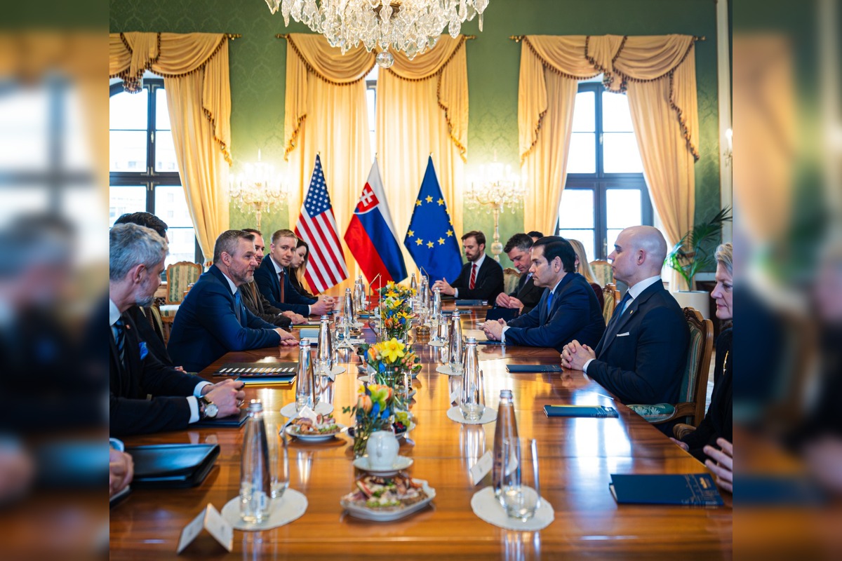 FOTO: Prezident Pellegrini pripravil amerického ministra zahraničných vecí Marca Rubia, foto 6