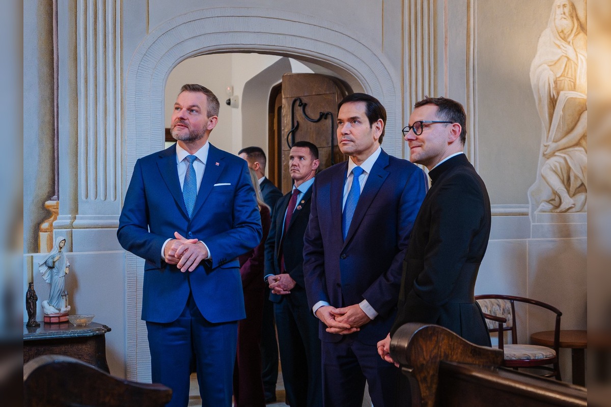 FOTO: Prezident Pellegrini pripravil amerického ministra zahraničných vecí Marca Rubia, foto 7