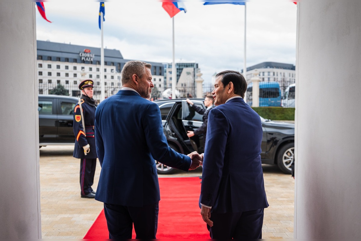 FOTO: Prezident Pellegrini pripravil amerického ministra zahraničných vecí Marca Rubia, foto 8