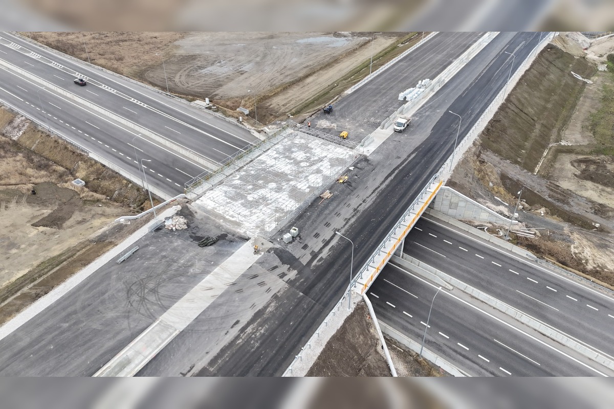 FOTO: Takto pokračuje výstavba diaľničnej križovatky D1xD4. , foto 4