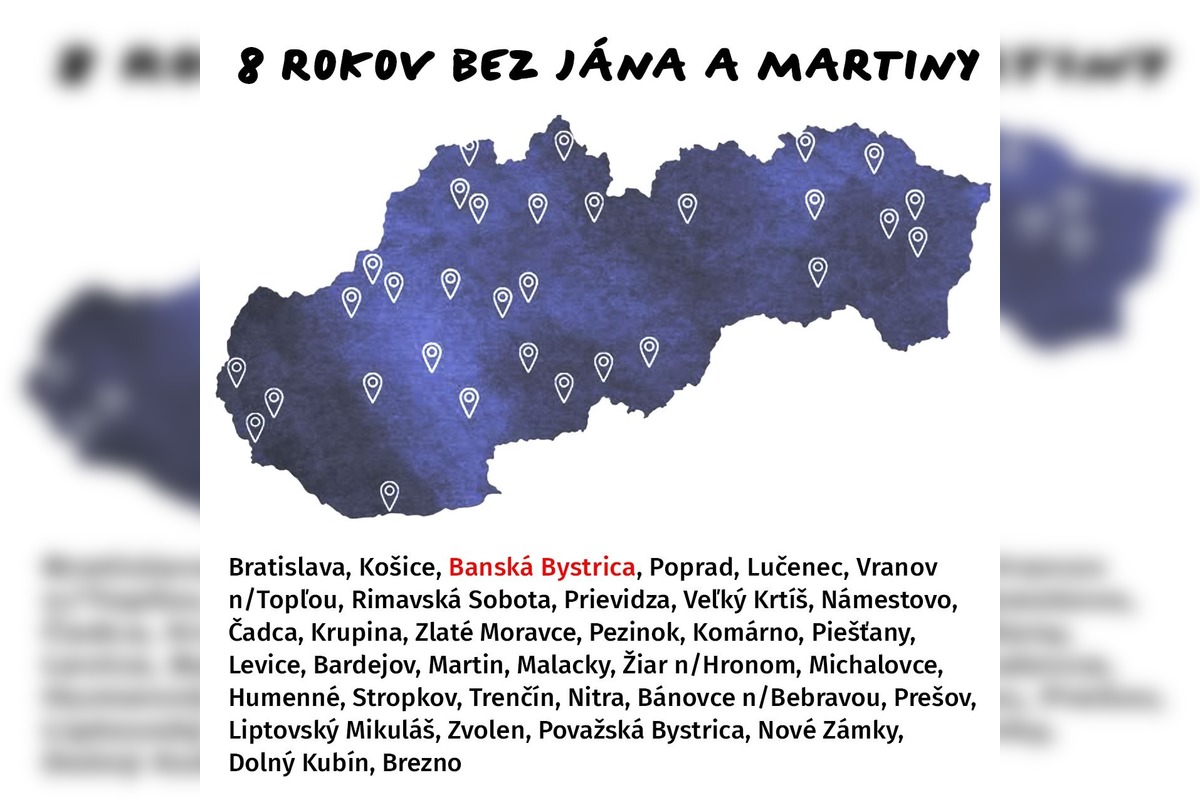 FOTO: Spomienka na Jána Kuciaka a Martinu Kušnírovú, foto 2