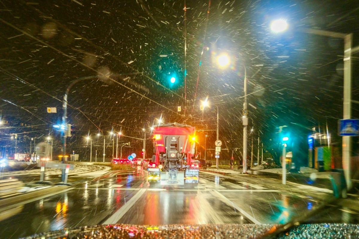 FOTO: Sneh v Bratislave, foto 2