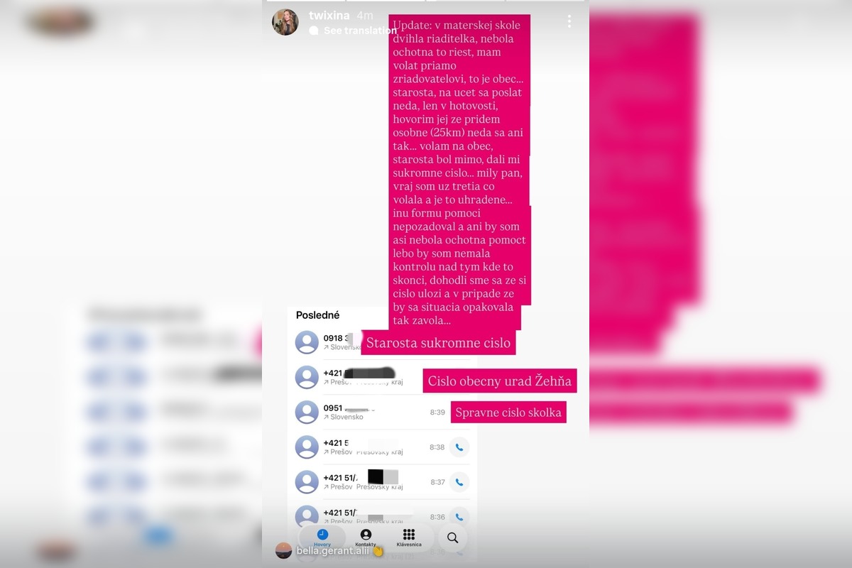 FOTO: Reakcia košickej influencerky na hladné deti v Žehi, foto 1