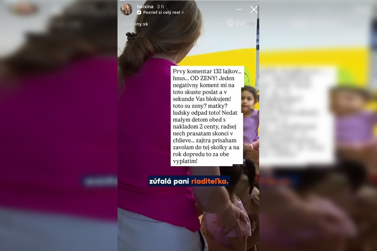 FOTO: Reakcia košickej influencerky na hladné deti v Žehi, foto 2