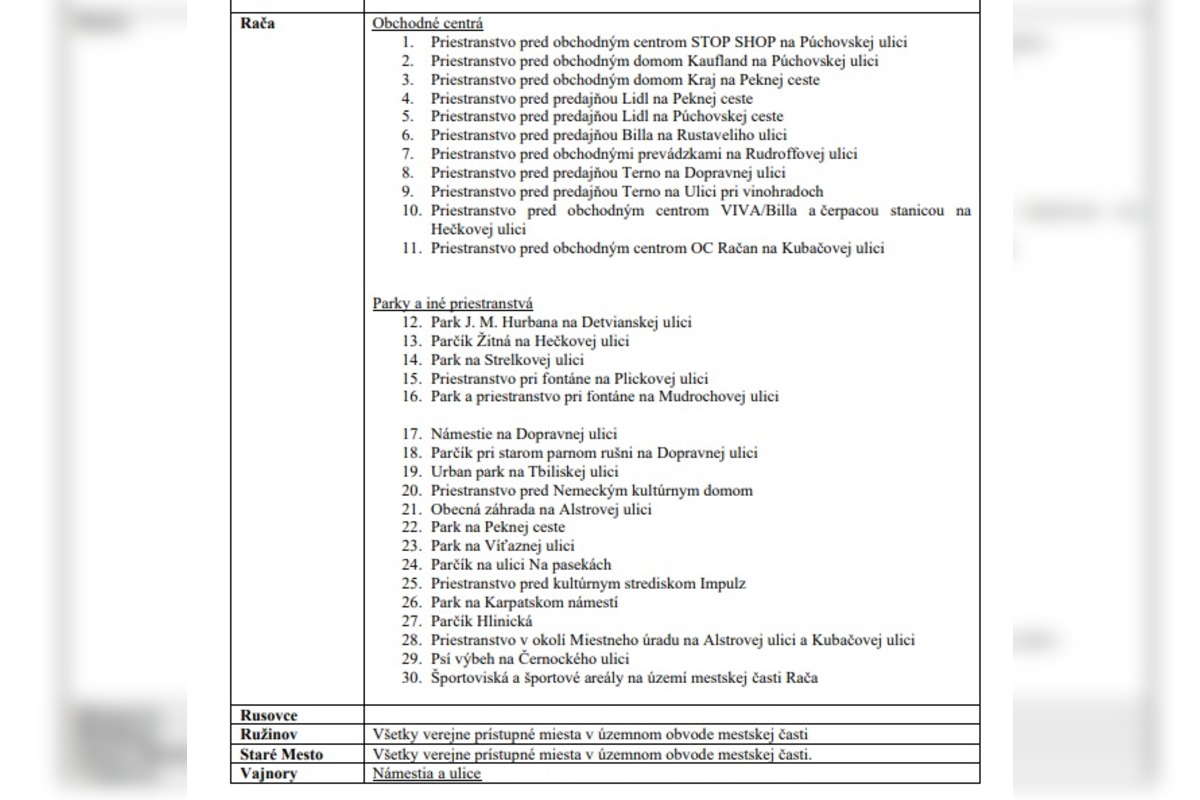 FOTO: Kde je v Bratislave zakázané pitie alkoholu?, foto 6