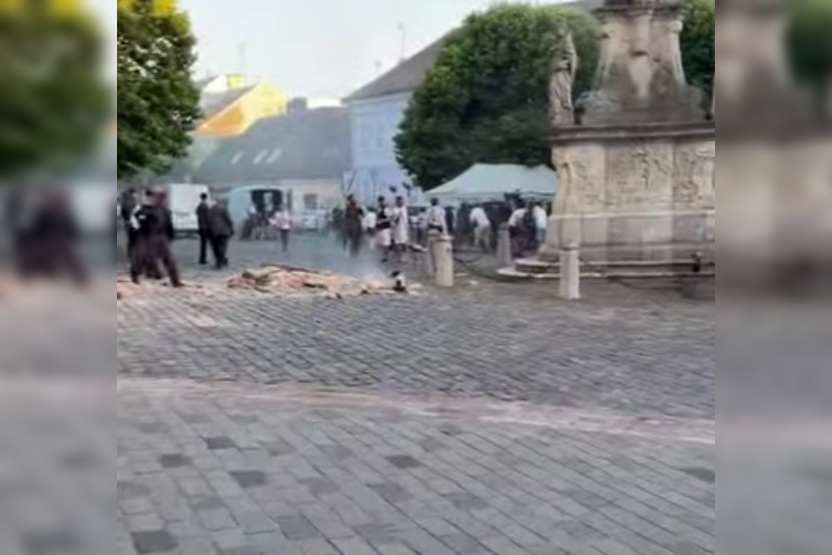 FOTO: Natáčanie seriálu Dunaj v Trnave, foto 3