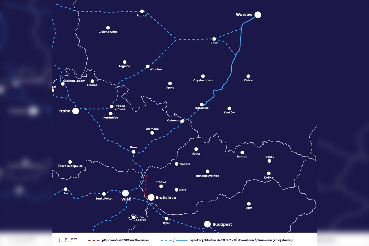 FOTO: Bratislava na mape rýchlovlakov: Projekt za miliardy má spojiť mesto s Varšavou, Budapesťou či Prahou v rekordnom , foto 2