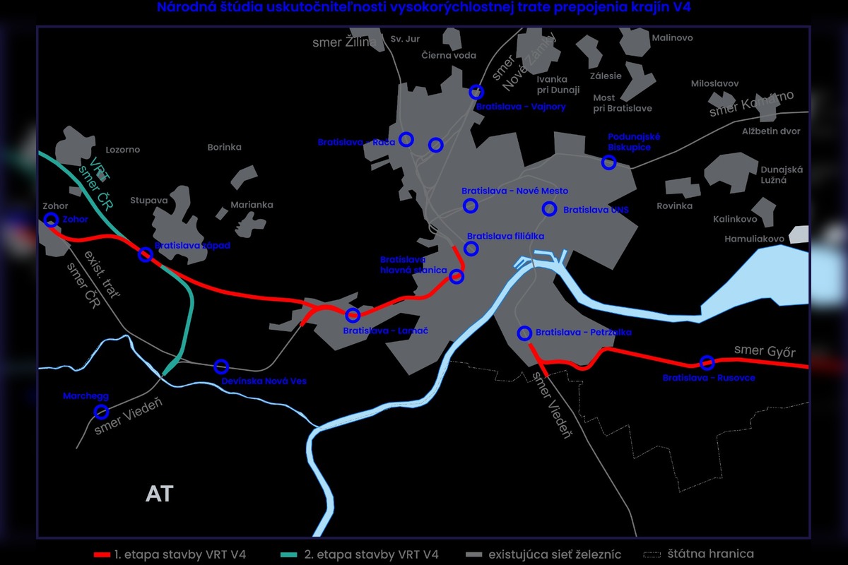 FOTO: Bratislava na mape rýchlovlakov: Projekt za miliardy má spojiť mesto s Varšavou, Budapesťou či Prahou v rekordnom , foto 3