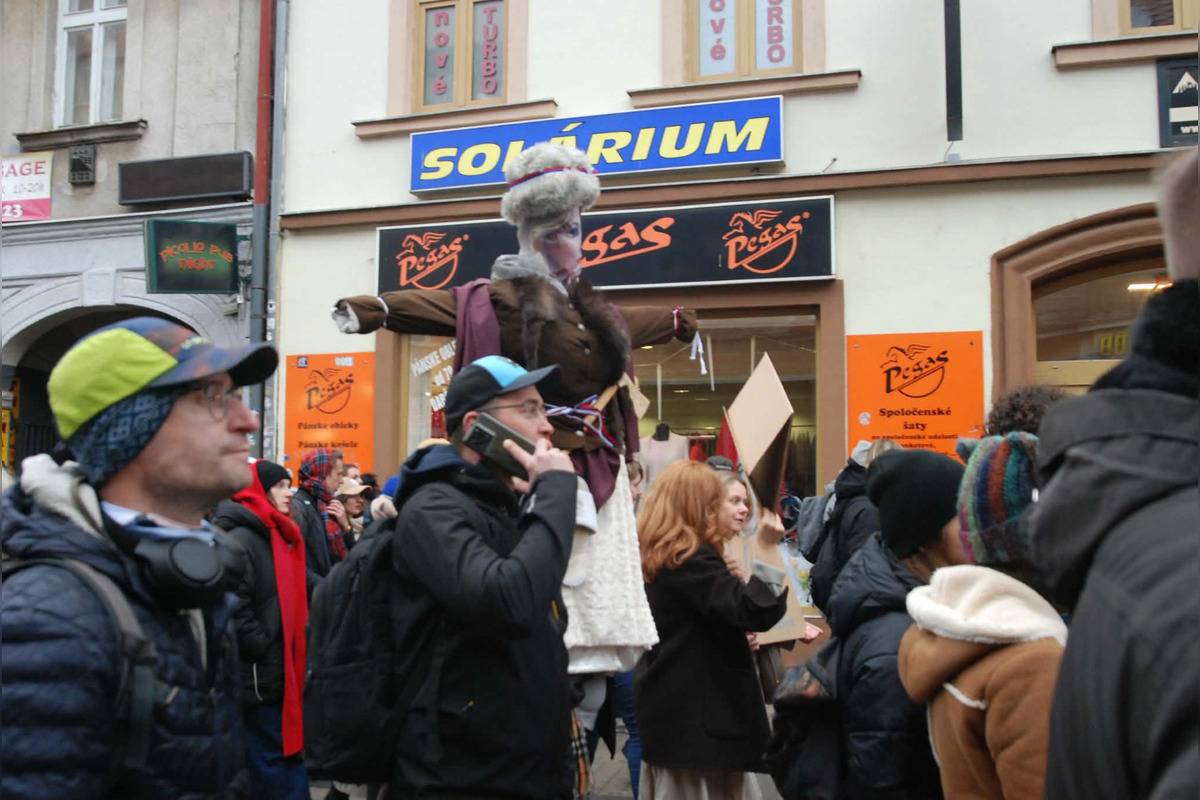 FOTO: Na Námestí slobody v Bratislave prebieha kultúrny protest, foto 29