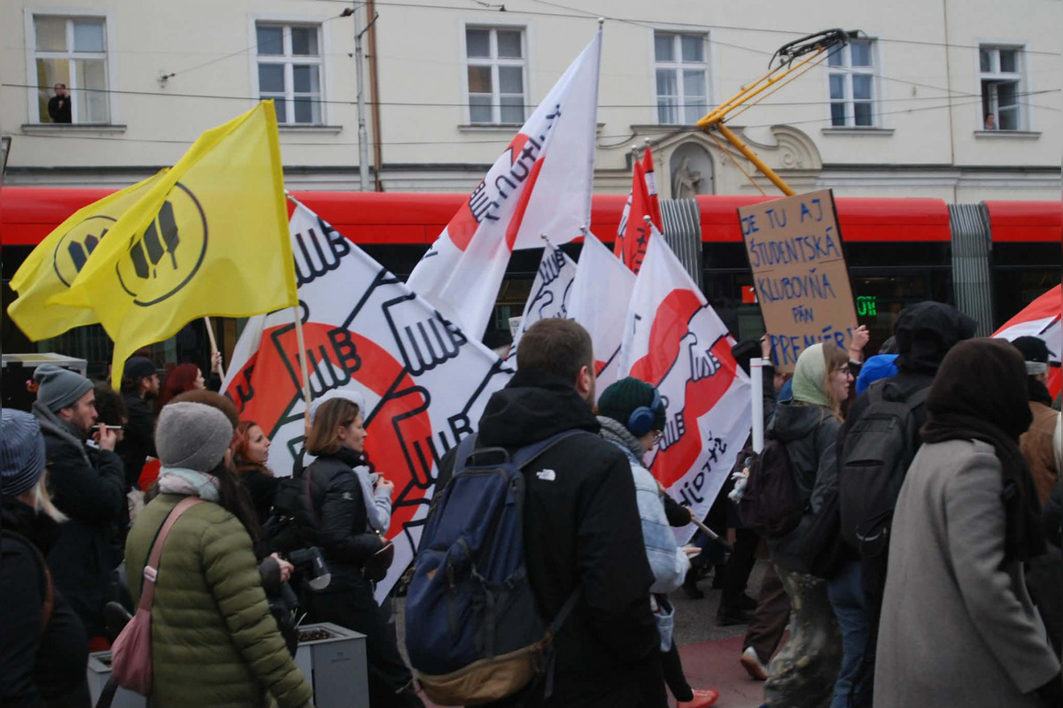 FOTO: Na Námestí slobody v Bratislave prebieha kultúrny protest, foto 30