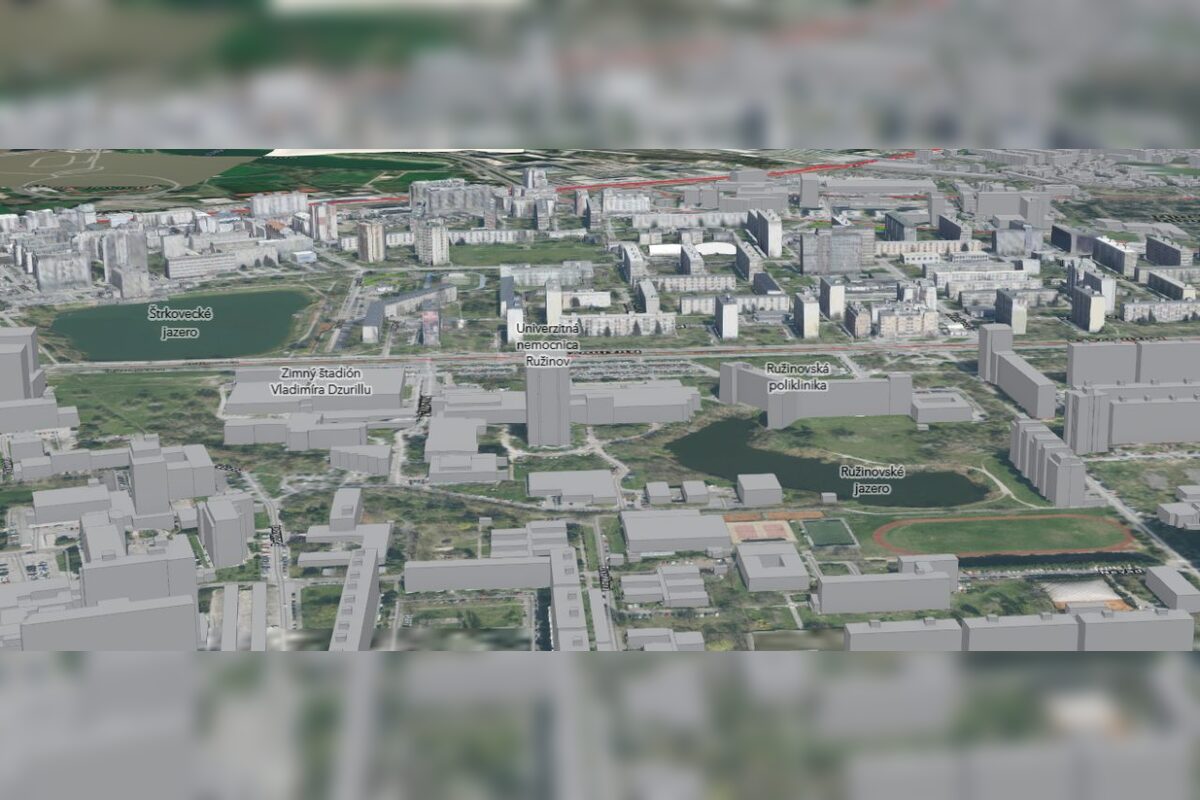 FOTO: Mestská časť Ružinov v 3D verzii, foto 4
