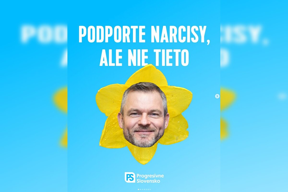 FOTO: Vtip Progresívneho Slovenska na Deň narcisov vyvolal pobúrenie, foto 1