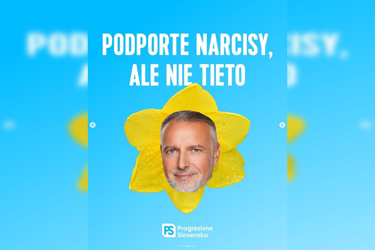 FOTO: Vtip Progresívneho Slovenska na Deň narcisov vyvolal pobúrenie, foto 4
