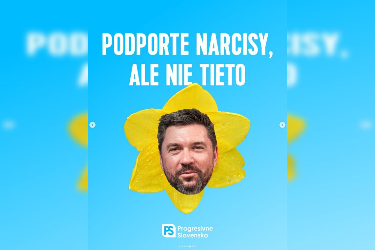 FOTO: Vtip Progresívneho Slovenska na Deň narcisov vyvolal pobúrenie, foto 5