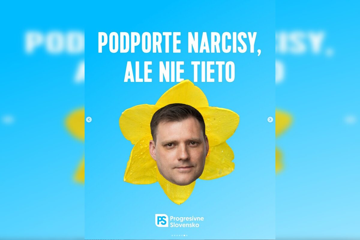 FOTO: Vtip Progresívneho Slovenska na Deň narcisov vyvolal pobúrenie, foto 6