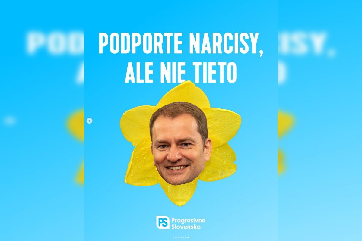 FOTO: Vtip Progresívneho Slovenska na Deň narcisov vyvolal pobúrenie, foto 7